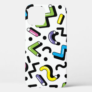 Case-Mate iPhone Case Jeu géométrique : Motif de formes de Doodles