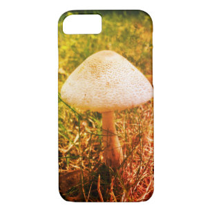 Case-Mate iPhone Case Joyeux champignon naturel blanc