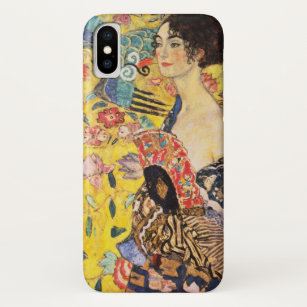 Case-Mate iPhone Case La Dame de Gustav Klimt avec un fan