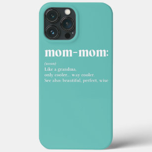 Case-Mate iPhone Case Maman maman Comme Une Grand-Mère Seulement Glacièr