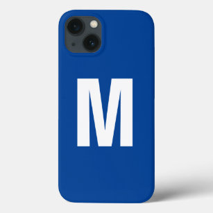 Case-Mate iPhone Case Monogramme Nom propre Initiale moderne Plaine mini