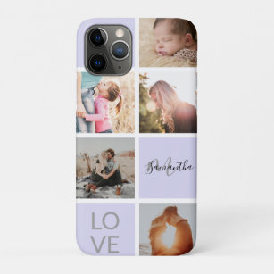 Case-Mate iPhone Case monographie d'amour de girly lavender