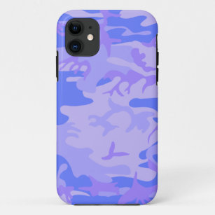 Case-Mate iPhone Case Motif Camouflage bleu clair