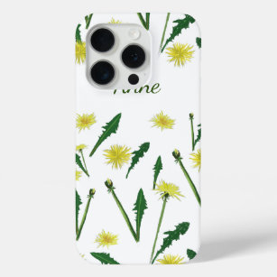 Coque iPhone 15 Pro Motif de jardin Dandelions