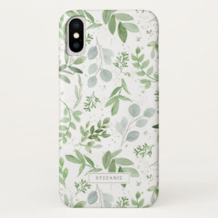 Case-Mate iPhone Case Motif d'Eucalyptus vert simple
