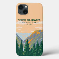 North Cascades National Park Washington Vintage