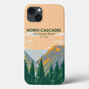 Case-Mate iPhone Case North Cascades National Park Washington Vintage