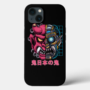 Case-Mate iPhone Case Oni Japonais Masque Démon Cyborg Devil Japon Folkl