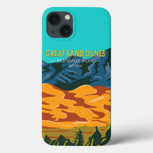 Case-Mate iPhone Case Parc national des Great Sand Dunes Colorado Vintag