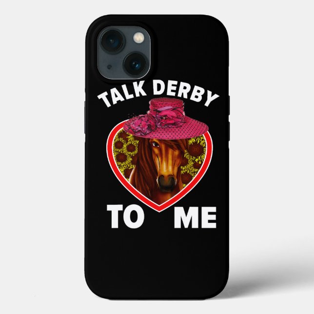 Case-Mate iPhone Case Parlez Derby À Moi Horse Racing Derby Day Dress Ou (Back)