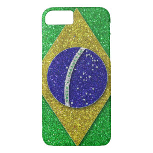Case-Mate iPhone Case Parties scintillant du drapeau brésilien Rio de Ja