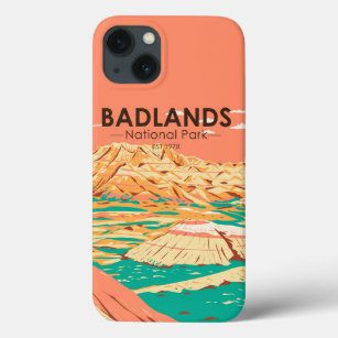 Case-Mate iPhone Case Paysage du parc national Badlands Vintage