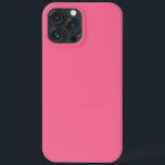 Case-Mate iPhone Case Plain color solid rosy watermelon pink<br><div class="desc">Plain color solid rosy watermelon pink design.</div>