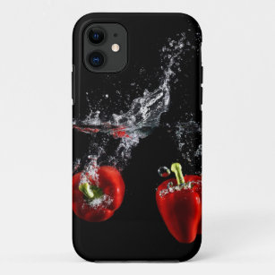 Case-Mate iPhone Case poivron rouge éclaboussant dans l'eau
