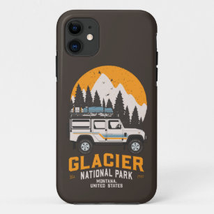 Case-Mate iPhone Case Route du parc national du Glacier vintage Montana