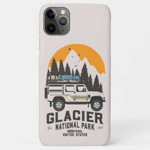 Case-Mate iPhone Case Route du parc national du Glacier vintage Montana 