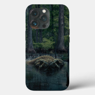 Case-Mate iPhone Case Serpent de bétail géant dans un marais foncé - Art