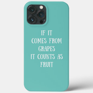 Case-Mate iPhone Case S'Il Vient De Raisins, Il Compte Comme Vin Fruit