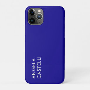 Case-Mate iPhone Case Ultramarine Bleu tendance moderne minimaliste plat