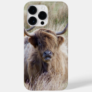 Coque Pour Pour iPhone 14 Pro Max Vache écossaise des Highlands