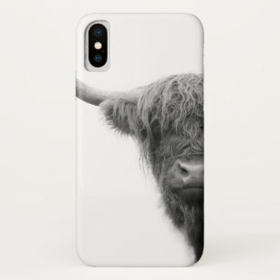 Case-Mate iPhone Case Vaches Highland Noir et Blanc #4