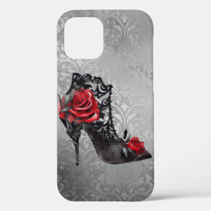 Case-Mate iPhone Case Vampy Vogue Grunge   Stiletto Lace Bootie Roses