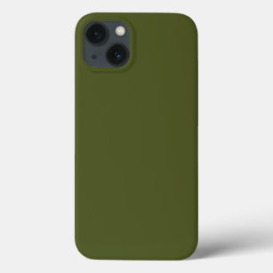 Case-Mate iPhone Case Vert de l'armée (couleur solide)