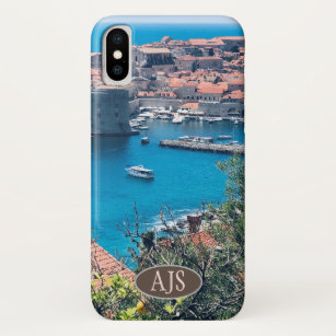 Case-Mate iPhone Case Vue du port de Dubrovnik, Croatie.