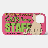 Case-Mate iPhone CATS ONT PERSONNEL coques personnalisés (Verso (horizontal))