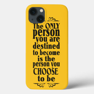 CHOIX motivationnel couleur personnalisée coques
