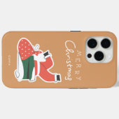 Case-Mate iPhone Collection de coques de téléphone de Noël festive (Verso (horizontal))