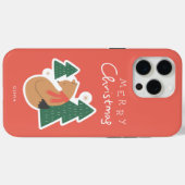 Case-Mate iPhone Collection de coques de téléphone de Noël festive  (Verso (horizontal))