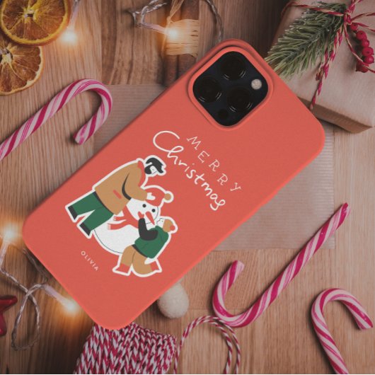 Case-Mate iPhone Collection de Coques de Téléphone de Noël Festives