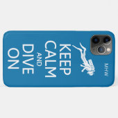 Case-Mate iPhone Conserver le calme et la plongée sur des coques mo (Dos (Horizontal))