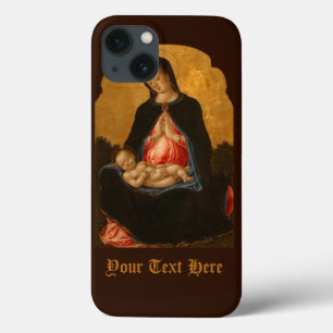 Coques d'art monogramme personnalisé Madonna & Chi