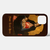 Case-Mate iPhone Coques d'art monogramme personnalisé Madonna & Chi (Verso (horizontal))
