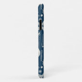 Case-Mate iPhone Coques de mer sur bleu foncé (Dos/Droite)