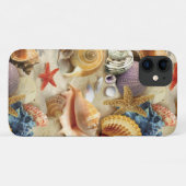 Case-Mate iPhone Coques de mer sur la plage (Dos (Horizontal))