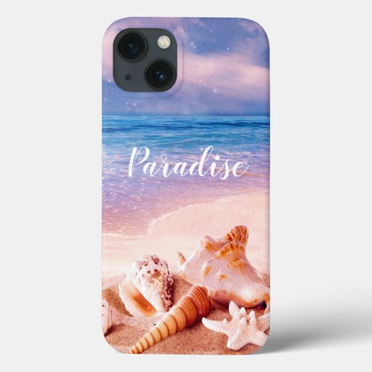 Case-Mate iPhone Coques de plage de Paradise Sea (Verso)