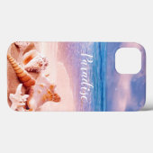 Case-Mate iPhone Coques de plage de Paradise Sea (Verso (horizontal))