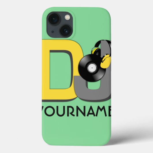 Case-Mate iPhone Coques ipad personnalisés DJ (Verso)