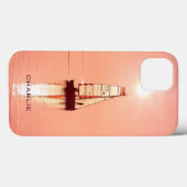 Case-Mate iPhone Coques monogrammes personnalisés de Sailing Away (Verso (horizontal))