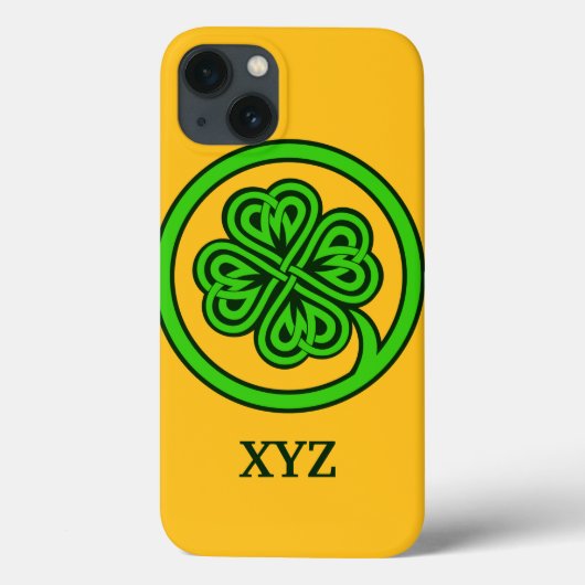 Case-Mate iPhone Coques personnalisés Shamrocks tribaux (Verso)