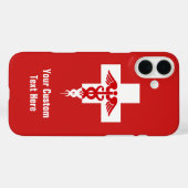 Case-Mate iPhone Coques professionnels Médicales personnalisés (Verso (horizontal))