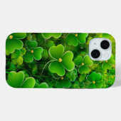 Case-Mate iPhone Coques Shamrocks Emerald Green (Verso (horizontal))