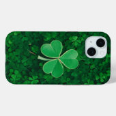 Case-Mate iPhone Coques Shamrocks Emerald Green (Verso (horizontal))