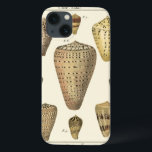 Pour iPhone Coques vintages<br><div class="desc">L'artiste Denis Diderot est talentueux et connu pour ses grandes images de la vie marine. Sur cette image très vivante, il capture ces coquillages coniques crénelés dans leur style le plus naturel. Les conches sont souvent craquelés comme ces quatre coquillages et dans un ton sépia. Obtenez votre produit de coquillages...</div>
