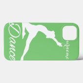 Case-Mate iPhone DANSE monogramme personnalisé & coques couleur (Verso (horizontal))