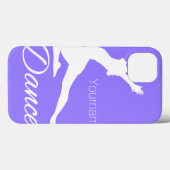 Case-Mate iPhone DANSE monogramme personnalisé & coques couleur (Verso (horizontal))