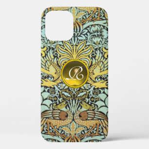 FLEURS, COQUES DE PAIX ET DRAGONS MONOGRAMME DE GE